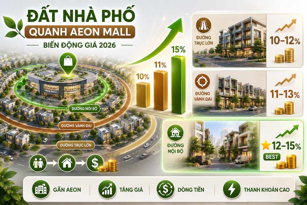 Phân tích biên độ tăng giá nhà phố Bình Tân